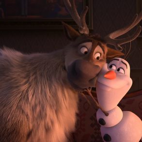 Sven and Olaf in "Frozen 2".